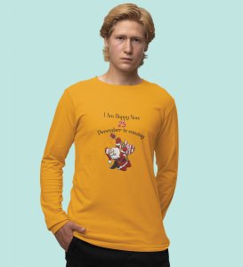 Christmas Bells, Santa's Arrival: BestFull Sleeve T-shirt For Boys Girls,Yellow Best Gift for Secret Santa