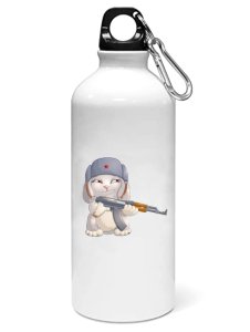 Rabbit- Sipper bottle of illustration designs