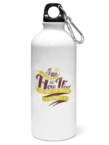 I am in charge - Sipper bottle of illustration designs