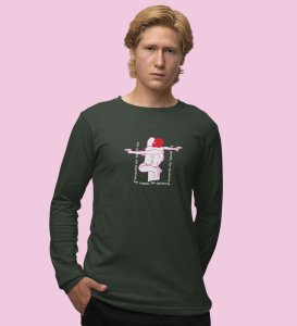 Te Amo Te Quiero: (green) Full Sleeve T-Shirt For Singles