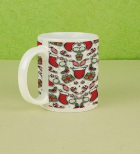 Celebrate the Magic of Christmas Theme Full Printed Coffee Mugs